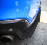 10-14 Ford Mustang Stoßstangenansatz - Carbon - LG56 Hinten unten