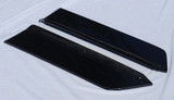 10-14 Ford Mustang Stoßstangenansatz - Carbon - LG56 Hinten unten