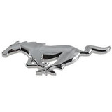 2010 Ford Mustang Base (4.0) Emblem Kühlergrill - Running Pony - Chrom - Ford OEM
