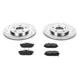 11-14 Ford Mustang Base Verschleißteilset Bremse - Powerstop Z23 - Street - VA 316mm / HA 300mm - ohne Brembo Vorne und hinten 11-14 Ford Mustang Base Verschleißteilset Bremse - Powerstop Z23 - Street - VA 316mm / HA 300mm - ohne Brembo Vorne und hinten