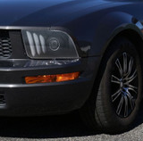 05-09 Ford Mustang Hauptscheinwerfer - 2015 Style - Schwarzes Gehäuse - Klare Linse