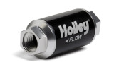 64-73 Ford Mustang Kraftstofffilter - Holley - Aluminium - Schwarz
