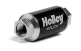 64-73 Ford Mustang Kraftstofffilter - Holley - Aluminium - Schwarz