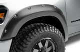 19-24 Ram 1500 Set Kotflügelverbreiterung - New Modell - Matt Schwarz - Pocket Style Vorne und hinten