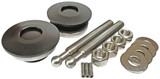 05-24 Ford Mustang Haubensicherung - Quik-Latch - QL-50 - GT500 Style - Schwarz