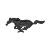 05-09 Ford Mustang Emblem Kühlergrill - Running Pony - Schwarz Vorne