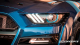15-17 Ford Mustang Scheinwerfersatz - Blau - LED - US-Version