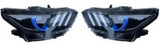 15-17 Ford Mustang Scheinwerfersatz - Blau - LED - US-Version