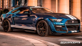 15-17 Ford Mustang Scheinwerfersatz - Blau - LED - US-Version