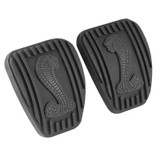 05-09 Ford Mustang Pedalauflagen für Brems- und Kupplungspedal - Cobra Snake Emblem