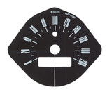 1966 Ford Mustang Instrumentenscheibe - Km/h - Made in Germany! (35241443)