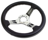 68-82 Chevrolet Corvette Lenkrad - Leder Schwarz