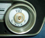 64-66 Ford Mustang Instrumentenscheibe - Mi/h - Weiß - Set