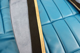1970 Chevrolet Corvette Base Sitzbezug - Leder - Hellblau