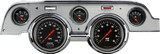 67-68 Ford Mustang Instrumenteneinheit Hot Rod - Aluminium Blende - KPH