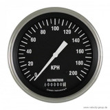 67-68 Ford Mustang Instrumenteneinheit Hot Rod - Aluminium Blende - KPH