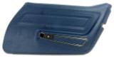 71-72 Chevrolet Corvette Base Türinnenverkleidung - Royal Blau (52694685)