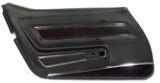 1977 Chevrolet Corvette Türinnenverkleidung - Schwarz - Deluxe - Links