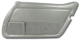 1981 Chevrolet Corvette Base Türinnenverkleidung - Silber - Rechts