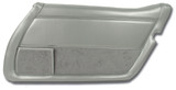 1981 Chevrolet Corvette Base Türinnenverkleidung - Silber - Rechts