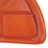 1981 Chevrolet Corvette Base Türinnenverkleidung - Cinnabar - Leder - Links
