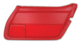 1981 Chevrolet Corvette Base Türinnenverkleidung - Rot - Leder - Rechts