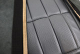 1968 Chevrolet Corvette Base Sitzbezug - Leder - Gunmetal