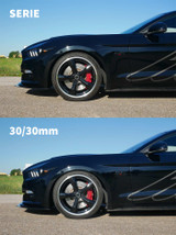15-23 Ford Mustang (5.0) Tieferlegungssatz Spiralfedern - ST - VA und HA 30 mm tiefer (Fhzg. ohne Magneride) Vorne und hinten