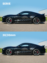 15-23 Ford Mustang (5.0) Tieferlegungssatz Spiralfedern - ST - VA und HA 30 mm tiefer (Fhzg. ohne Magneride) Vorne und hinten