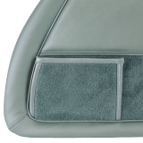 1982 Chevrolet Corvette Türinnenverkleidung - Silver Green - Leder - Rechts