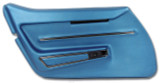 1968 Chevrolet Corvette Base Türinnenverkleidung - Hellblau Links (52694526)