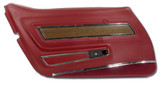 73-75 Chevrolet Corvette Base Türinnenverkleidung - Oxblood (52694701)