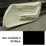 1969 Chevrolet Corvette Base Türinnenverkleidung - Schwarz (52694538)
