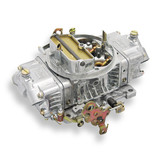 64-73 Ford Mustang Vergaser - Holley Double Pumper - 600 cfm - Manueller Choke - Verchromt