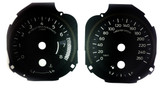 15-17 Ford Mustang Instrumentenscheibe - Schwarz bis 260 km/h
