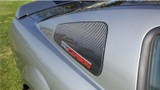 05-09 Ford Mustang (Coupe - 4.0, 5.4) Aufsatz für Scheibe - Carbon - LG43 Hinten
