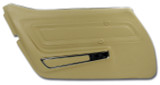 70-72 Chevrolet Corvette Base Türinnenverkleidung - Saddle (hell) (52694653)