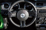 10-14 Ford Mustang Zierteil Lenkrad - Carbon - LG112