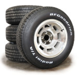 77-79 Chevrolet Corvette Base Wheel and Tire Assembly