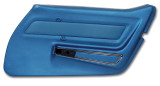 1969 Chevrolet Corvette Base Türinnenverkleidung - Hellblau (52694570)
