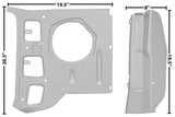 69-70 Ford Mustang Seitenteil Windleitblech Rechts