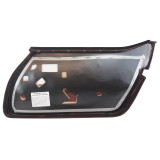 1980 Chevrolet Corvette Base Türinnenverkleidung - Claret - Leder - Links