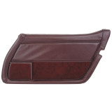 1980 Chevrolet Corvette Base Türinnenverkleidung - Claret - Leder - Rechts
