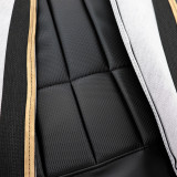 70-74 Chevrolet Corvette Base Sitzbezug - Vinyl - Schwarz Vorne