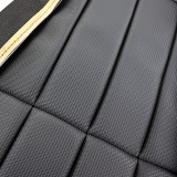 70-74 Chevrolet Corvette Base Sitzbezug - Vinyl - Schwarz Vorne