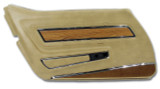 1976 Chevrolet Corvette Stingray Türinnenverkleidung - Buckskin - Deluxe - Links (52694853)