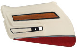 1976 Chevrolet Corvette Stingray Türinnenverkleidung - Weiß - Deluxe - Links (52694861)