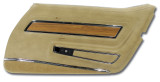 1976 Chevrolet Corvette Stingray Türinnenverkleidung - Buckskin - Deluxe - Rechts (52694872)