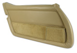 78-80 Chevrolet Corvette Türinnenverkleidung - Doeskin - Leder - Links (52695036)