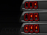 05-09 Ford Mustang Satz Rücklichter - 13-14 Generation 5 Style